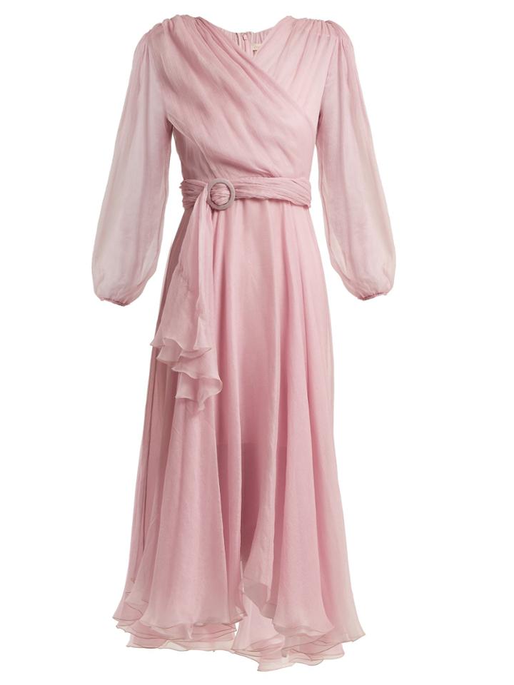 Maria Lucia Hohan Valerie Silk-mousseline Dress