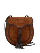 Saint Laurent Opium Tassel Suede Cross-body Bag