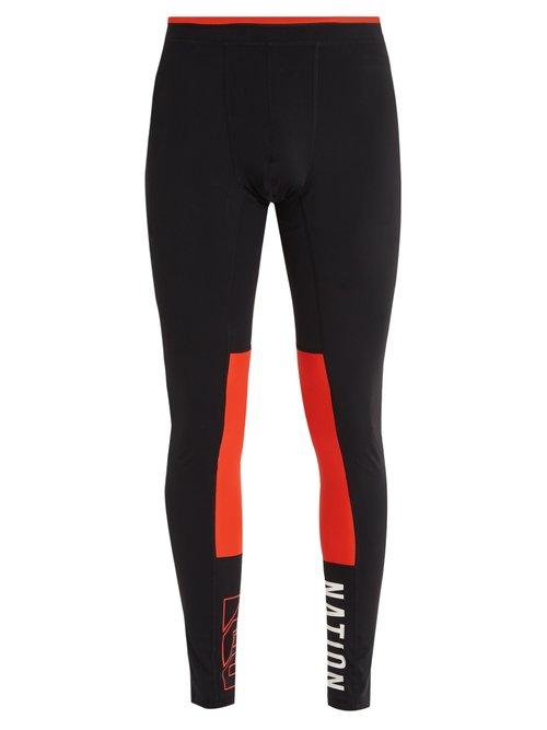Matchesfashion.com P.e Nation - The Control Performance Legging - Mens - Black