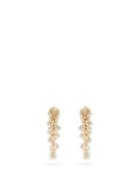 Matchesfashion.com Anita Berisha - Pearl & 14kt Gold-plated Brass Clip Earrings - Womens - Pearl