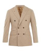 Thom Sweeney Double-breasted Wool Blazer