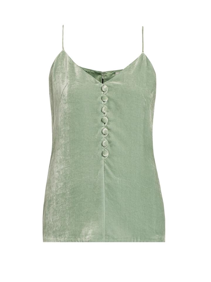 Hillier Bartley Velvet Cami Top