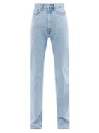 Matchesfashion.com Made In Tomboy - Erica High-rise Straight-leg Jeans - Womens - Denim