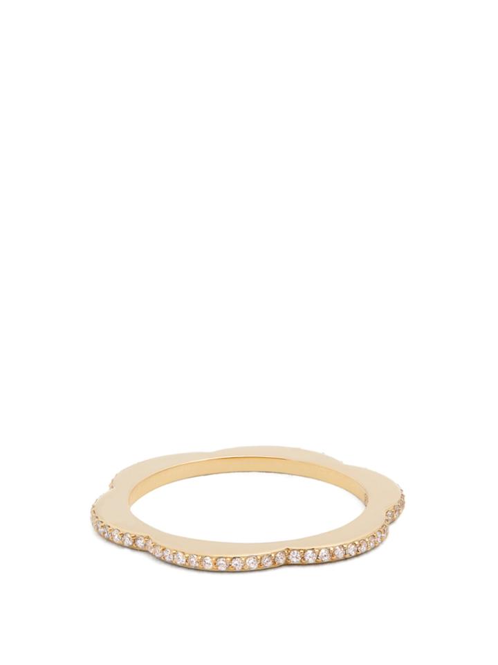 Raphaele Canot Happy Deco Diamond & Yellow-gold Ring