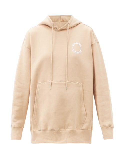 Matchesfashion.com Stella Mccartney - Old Bond Street-print Cotton Hooded Sweatshirt - Womens - Beige Print
