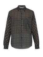 Matchesfashion.com Stella Mccartney - Paisley Print Cotton Blend Shirt - Mens - Black Multi