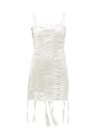 Matchesfashion.com Givenchy - Cutout Satin Mini Dress - Womens - White