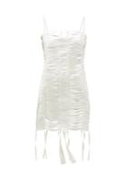Matchesfashion.com Givenchy - Cutout Satin Mini Dress - Womens - White