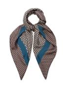 Matchesfashion.com Bottega Veneta - Butterfly Print Silk Scarf - Womens - Blue