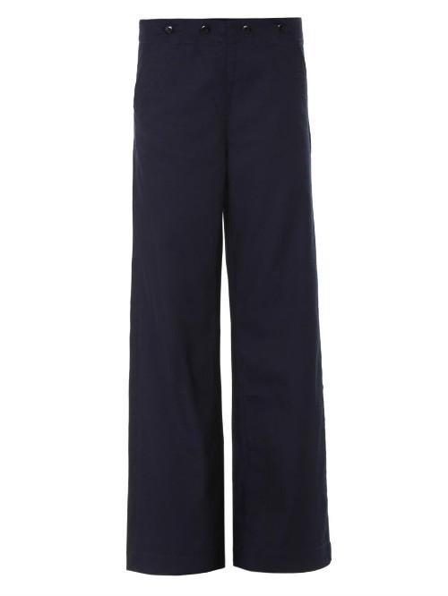 Seafarer High-rise Wide-leg Tailored Trousers