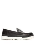 Valentino Point Break Leather Loafers
