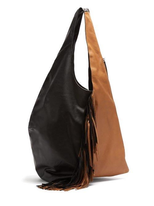 Matchesfashion.com Isabel Marant - Eenda Fringed Leather Tote - Womens - Brown