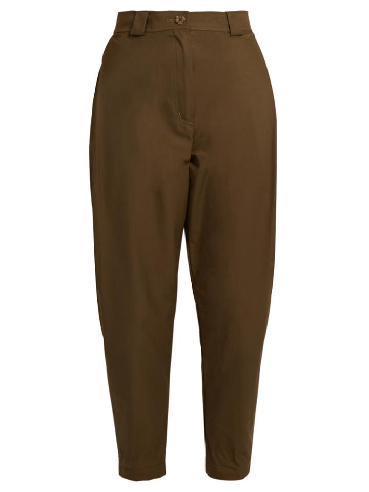 Rachel Comey Leonard Cotton-blend High-rise Tapered Trousers