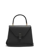 Matchesfashion.com Valextra - Iside Mini Grained Leather Bag - Womens - Black