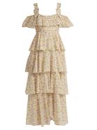 Alexachung Floral-print Cotton-voile Dress