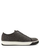 Lanvin Lace-up Wool Low-top Trainers