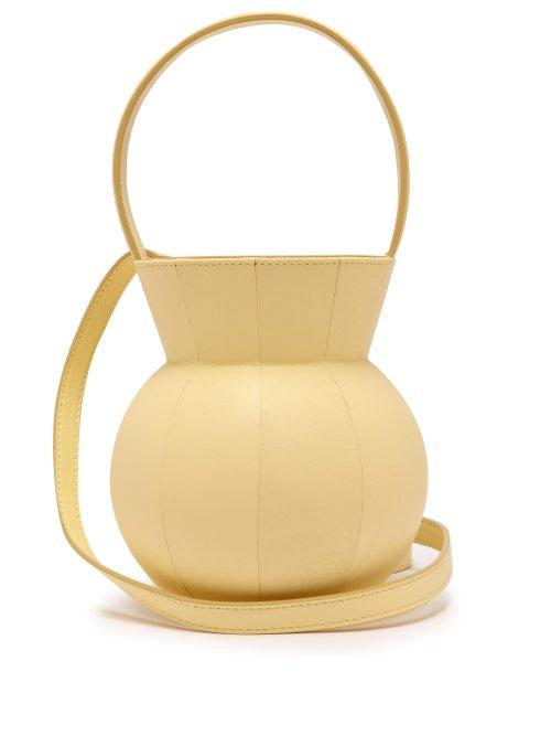 Matchesfashion.com Staud - Keaton Leather Bag - Womens - Yellow