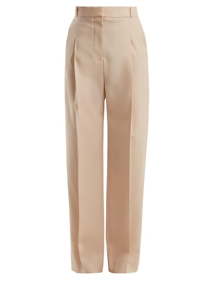 Stella Mccartney Lindsey Wool-blend Trousers