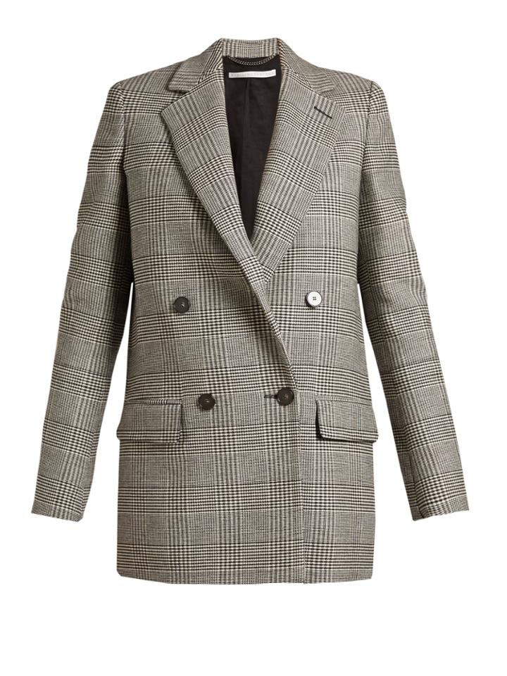 Stella Mccartney Milly Prince Of Wales-checked Blazer