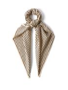 Totme - Monogram-jacquard Cotton-blend Batiste Scarf - Womens - Cream