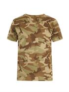 The White Briefs Camo-print Cotton T-shirt