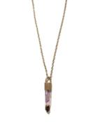 Matchesfashion.com Parts Of Four - Talisman Amethyst & Sterling-silver Necklace - Mens - Purple