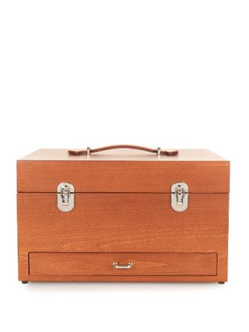 Turms Wooden Case Shoe-care Kit