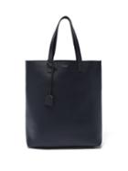 Matchesfashion.com Saint Laurent - Logo-embossed Leather Tote Bag - Mens - Dark Grey