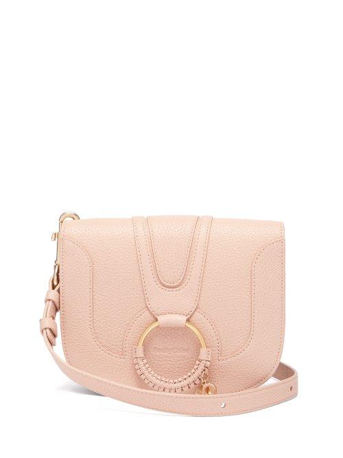 Matchesfashion.com See By Chlo - Hana Leather Cross Body Bag - Womens - Light Pink