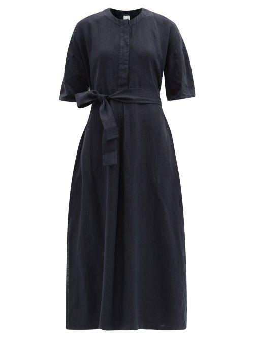 Matchesfashion.com Max Mara Leisure - Arda Dress - Womens - Dark Navy