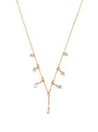 Matchesfashion.com Persee - Diamond & 18kt Gold Drop Necklace - Womens - Yellow Gold