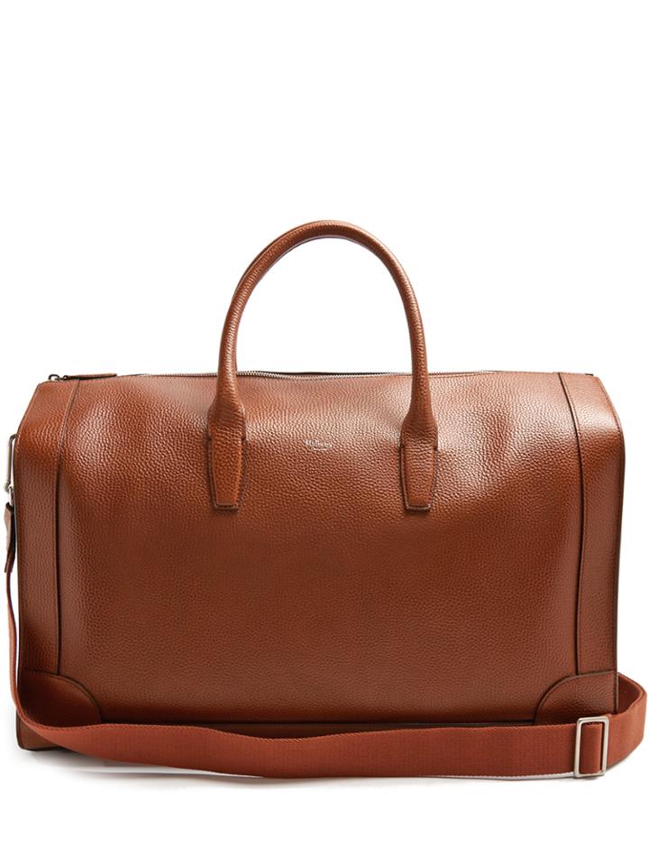 Mulberry Belgrave Grained-leather Holdall