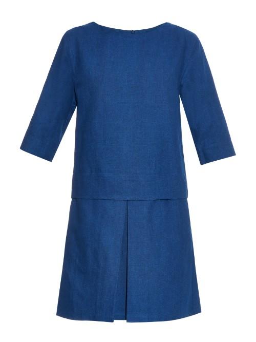 A.p.c. Moon Dropped-waist Denim Dress