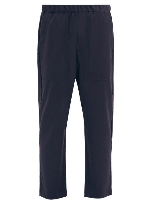 Matchesfashion.com Barena Venezia - Trabaco Wool Trousers - Mens - Navy