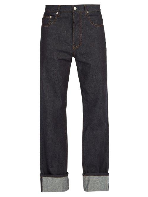 Matchesfashion.com Helmut Lang - Turn Up Straight Leg Jeans - Mens - Indigo