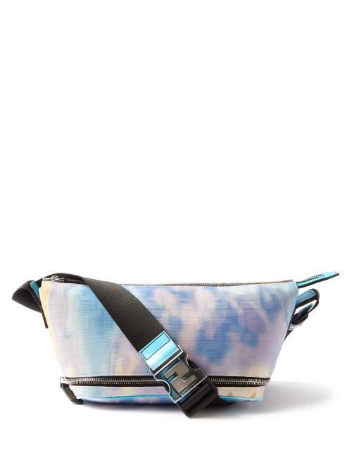 Fendi - Ff-jacquard Technical-canvas Crossbody Bag - Mens - Multi