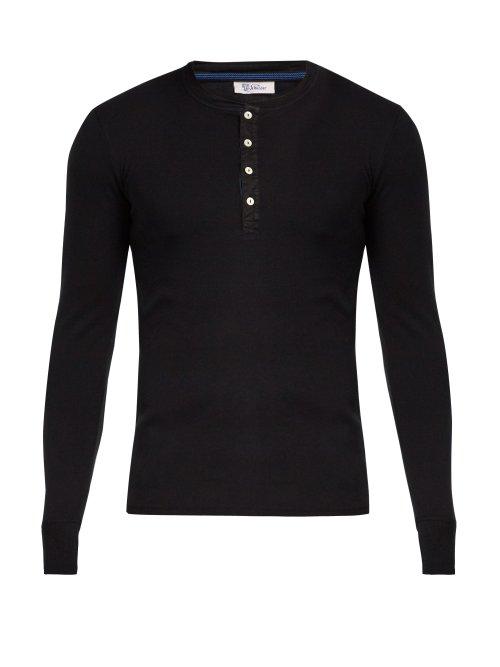 Matchesfashion.com Schiesser - Karl Heinz Cotton T Shirt - Mens - Black