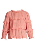 Isabel Marant Étoile Ykaria Tiered Frill Blouse