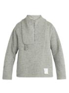 Matchesfashion.com Satisfy - Air Wool Half Zip Jacket - Mens - Grey