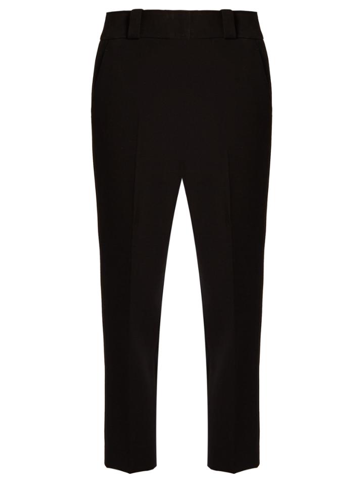 The Row Blake Cropped Wool-blend Trousers