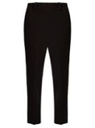 The Row Blake Cropped Wool-blend Trousers
