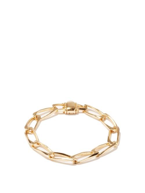 Mens Jewellery Emanuele Bicocchi - 24kt Gold-plated Sterling-silver Bracelet - Mens - Gold
