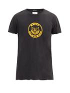 Matchesfashion.com Ksubi - Sinister Logo-print Cotton-jersey T-shirt - Mens - Black