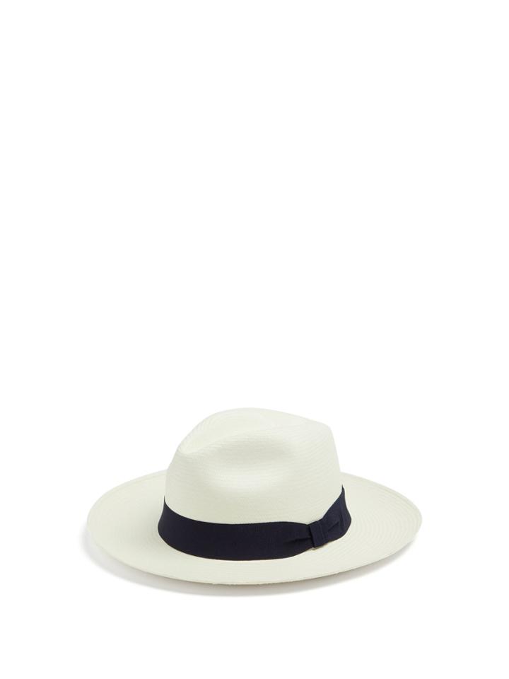 Frescobol Carioca Panama Straw Hat