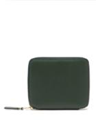 Matchesfashion.com Comme Des Garons Wallet - Zip-around Leather Wallet - Womens - Green