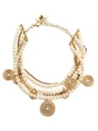 Rosantica By Michela Panero Armonia Faux-pearl Embellished Necklace