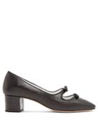 Alexachung Foile Cut-out Grained-leather Pumps