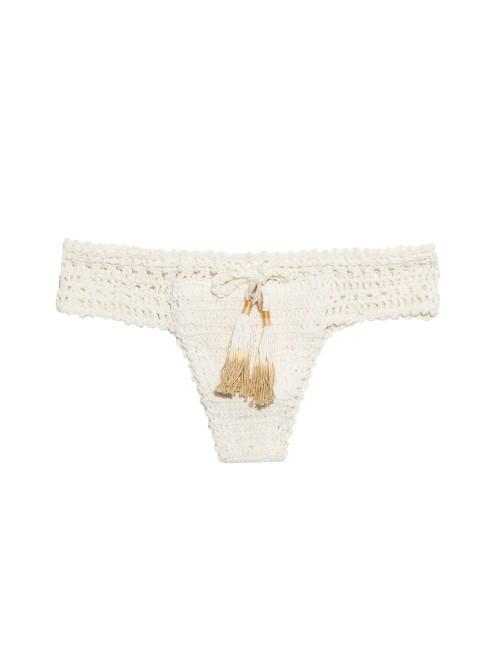 She Made Me Hira Crochet Bikini Briefs