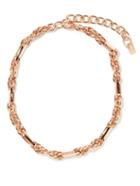 Matchesfashion.com Lauren Rubinski - Varied-link 14kt Rose-gold Necklace - Womens - Rose Gold