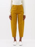 Toogood - The Clockmaker Cotton-blend Twill Trousers - Womens - Camel
